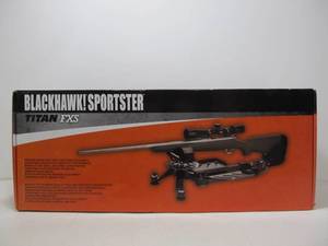 lot 26 image: New in Box Blackhawk Sportster - Titan FXS Rifle Gun Rest