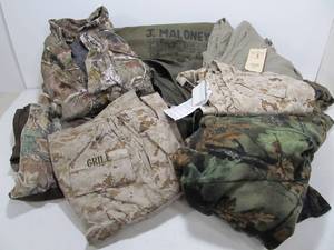 lot 31 image: Group of Military & Camo Gear