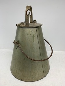 lot 85 image: Vintage Heavy Duty Metal Milking Bucket