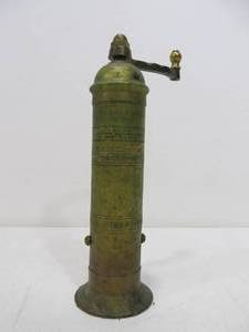 lot 144 image: Vintage Greek Brass Spice Grinder