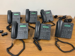 lot 173 image: Lot of 6 Grandstream GXP1405 BusinessOffice Telephones