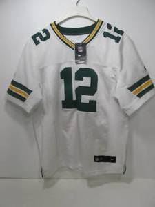 lot 218 image: Brand New NIKE Aaron Rodgers Packers Jersey