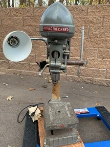 lot 161 image: Working Vintage Rockwell Delta Drill Press