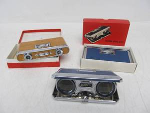 lot 237 image: 3 Sets of Vintage Opera Glasses