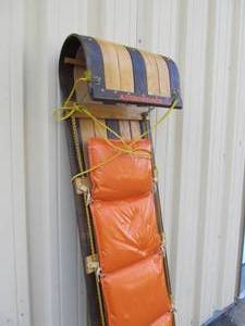 lot 301 image: Excellent Vintage ADIRONDACK Taboggan  