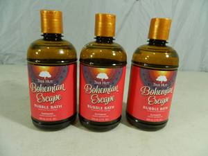 3 New Tree Hut Bubble Baths
