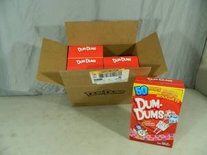 New Case of 6 Boxes of Dum Dum Lollipops