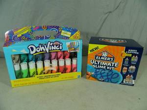 New Slime Kit and New Play Doh Doh Vinci