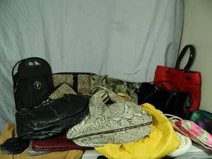 Large Assortment of Purses