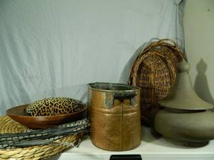 Tub, Vases, Baskets, More