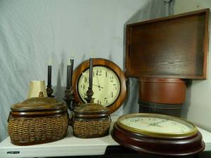 Lamps, Clocks, and More
