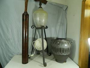 Vases, Decorative Light With Stand