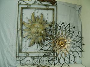 Metal Sun Art