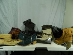 10 Pair of Womens Boots