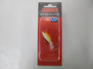 Rapala Jigging Shad Rap 03 Fishing lure, 1.5-Inch, Orange Tiger UV - WSR03OTU