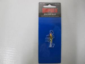 Rapala Jigging Rap 02 Fishing lure, 1.25-Inch, Gold - W2G