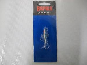 Rapala Jigging Rap 03 Fishing lure, 1.5-Inch, Glow Blue Tiger - W3GBT