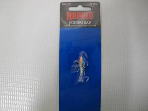 Rapala Jigging Rap 02 Fishing lure, 1.25-Inch, Glow Blue Tiger - W2GBT