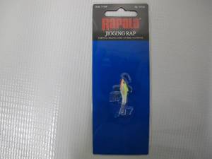 Rapala Jigging Rap 02 Fishing lure, 1.25-Inch, Silver Fluorescent Chartreuse - W2SFC
