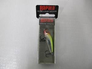 Rapala Ultra Light Minnow 04 Fishing lure, 1.5-Inch, Clown - ULM04CLN