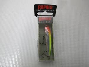 Rapala Ultra Light Minnow 06 Fishing lure, 2.5-Inch, Clown - ULM06CLN