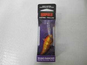 Rapala SDD04DCW Shad Dancer 04  Dark Brown Crawdad - SDD04DCW