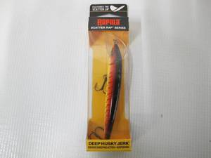 Rapala Scatter Rap Deep Husky Jerk 10 Crawdad, Redfire - SCRDHJ10RFCW