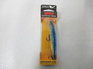 Rapala Scatter Rap Deep Husky Jerk 10 Glass Minnow, Blue - SCRDHJ10GBM