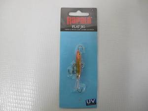 Rapala Flat Jig 04 Holo-Flake GoldFluorescent Red - RFJ04HFGFR