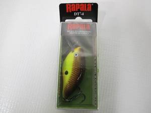 Rapala Dives-To 04 Fishing lure, 2-Inch, Chartreuse Brown - DT04CTB