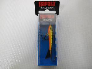 Rapala Snap Rap Hard Bait Lure, Freshwater, Size 06, 2 12, Glow Hot Perch - SNR06GHP
