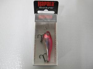 Rapala Shad Rap Rattlin Suspending 04 Clown, Pink - SRRS04PCL