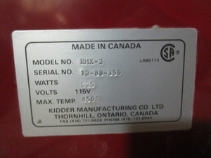 (New) Strip Heater Plexiglas Bender