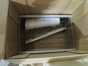 Double Trash Can Cabinet Pullout