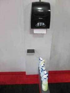 Kimberky Clark Towel Dispenser With...