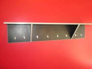Coat Rack Wall Shelf 60 X 11.5 X ...