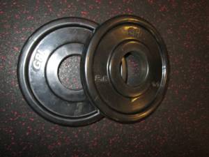 (2) 2.5# Weights...