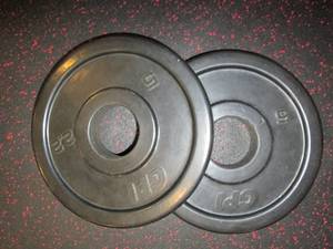 (2) 5# Weights...