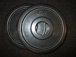 (2) 5# Weights...