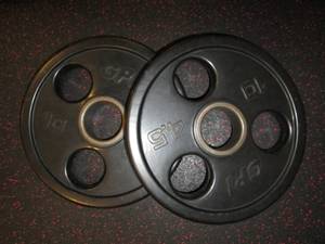 (2) 10# Weights...