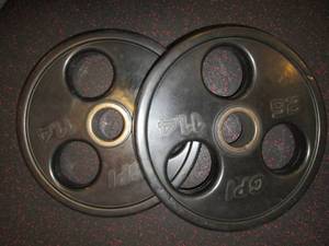 (2) 25# Weights...