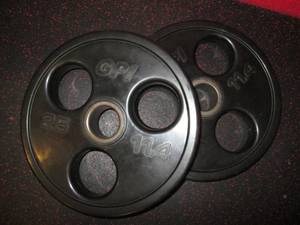 (2) 25# Weights...