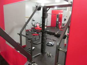 1 Large Wall Mirror With Mounting H...