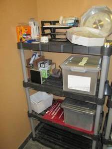 Shelving Including All Contents...