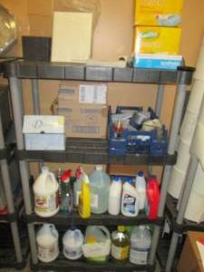 Shelving Including All Contents...