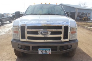 lot 6391 image: 2008 Ford F350 Super Duty 4x4 Crew Cab 6.4l PowerStroke Diesel