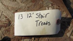 lot 19 image: Lot of (13) 12 Stair Treads