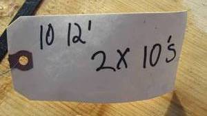 lot 27 image: (10) 12 Foot 2x10s