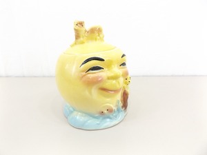 Vintage Roseville #317 Cow Jumped Over the Moon Cookie Jar