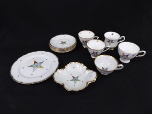 Lot of Misc. Free Mason Masonic Temple Porcelain Dishes